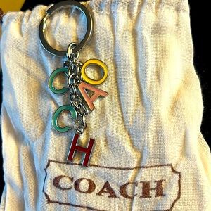 Coach keychain